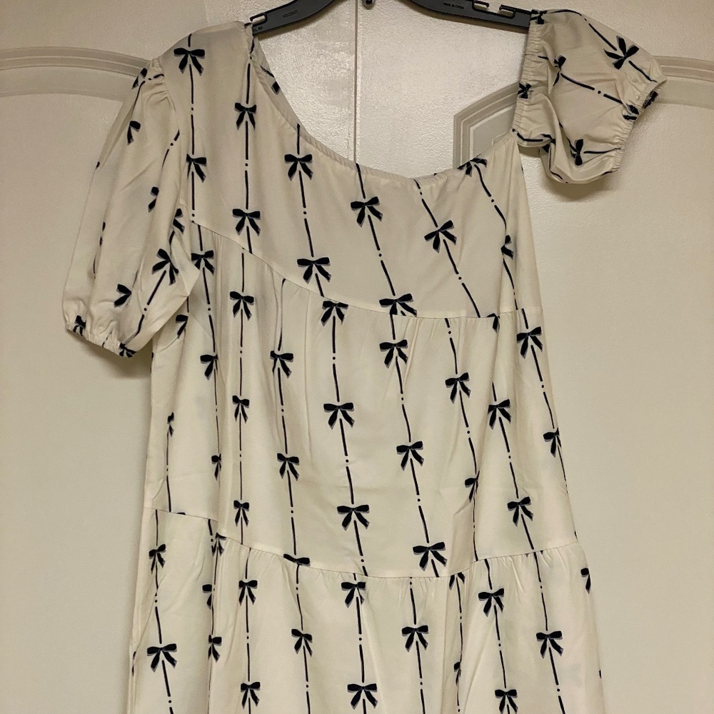 Off shoulder mini dress